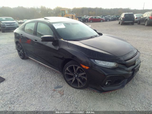 HONDA CIVIC HATCHBACK 2018 shhfk7h93ju218645