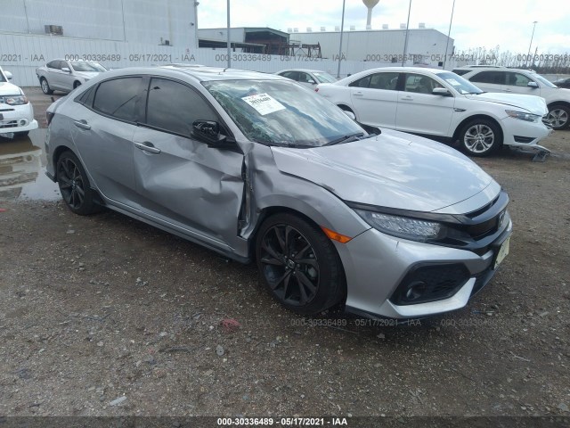 HONDA CIVIC HATCHBACK 2018 shhfk7h93ju219696