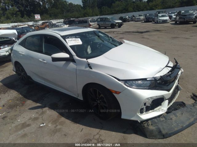 HONDA CIVIC HATCHBACK 2018 shhfk7h93ju225594