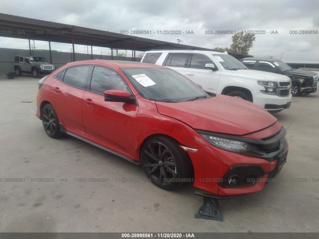 HONDA CIVIC HATCHBACK 2017 shhfk7h94hu218230