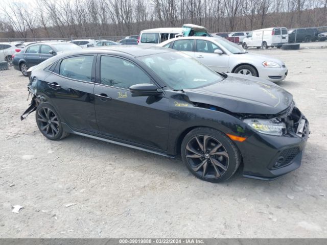 HONDA CIVIC 2018 shhfk7h94ju421723