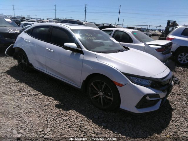 HONDA CIVIC HATCHBACK 2021 shhfk7h94mu417742