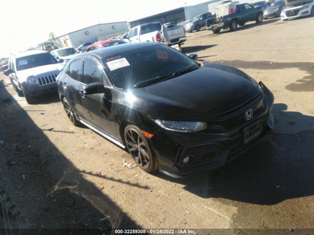 HONDA CIVIC HATCHBACK 2017 shhfk7h95hu414855