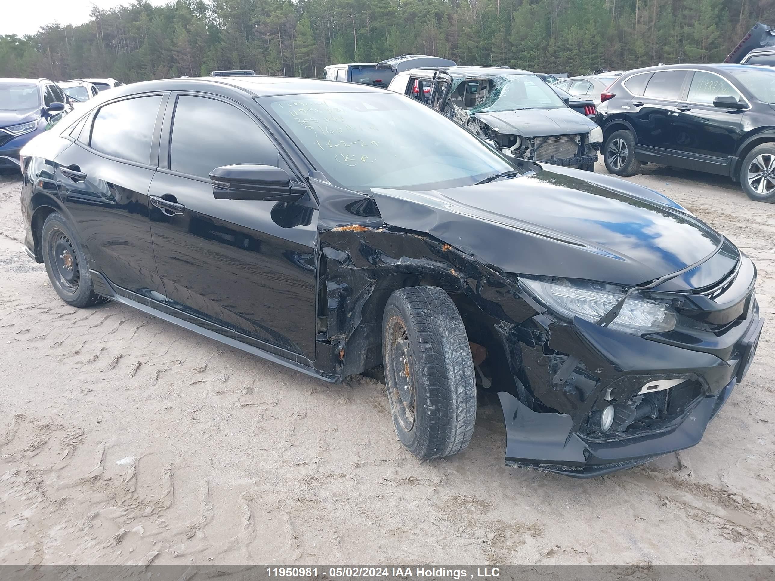 HONDA CIVIC 2018 shhfk7h95ju305348