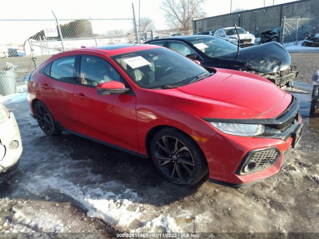 HONDA CIVIC HATCHBACK 2019 shhfk7h95ku423031