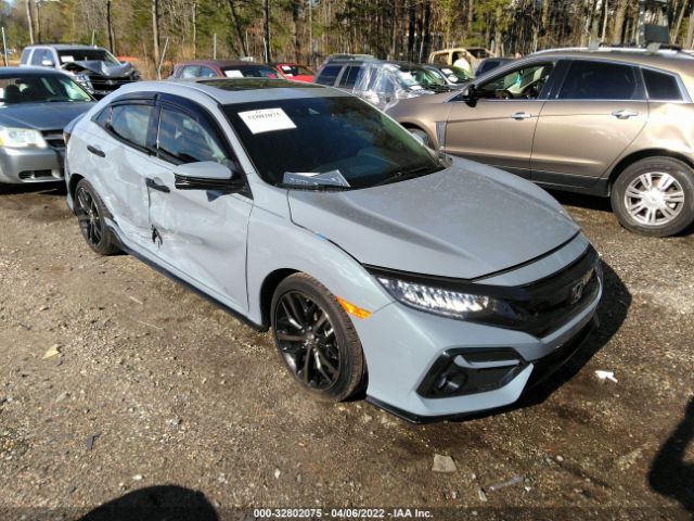 HONDA CIVIC HATCHBACK 2021 shhfk7h95mu215959