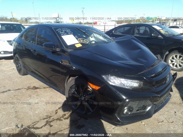 HONDA CIVIC HATCHBACK 2017 shhfk7h96hu229617