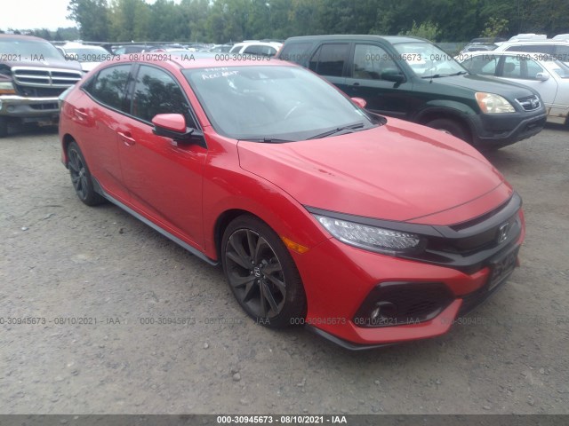 HONDA CIVIC HATCHBACK 2018 shhfk7h96ju425241