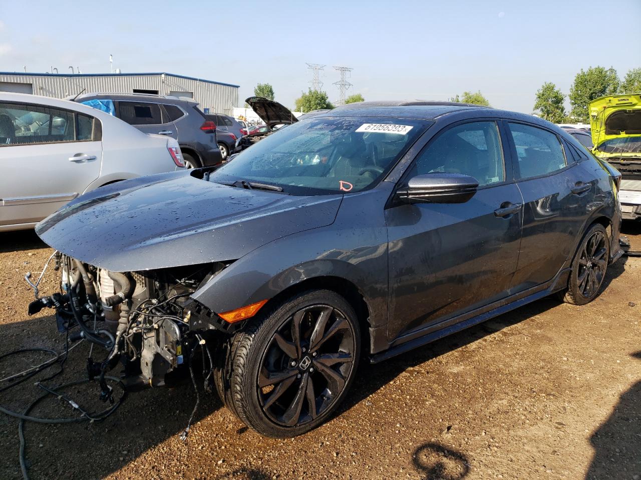 HONDA CIVIC 2019 shhfk7h98ku217170