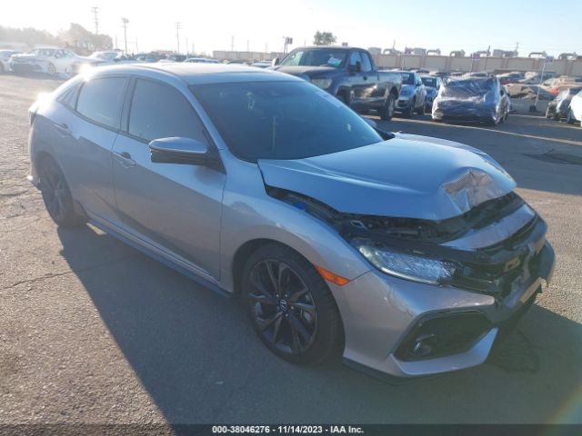 HONDA CIVIC 2019 shhfk7h98ku421175