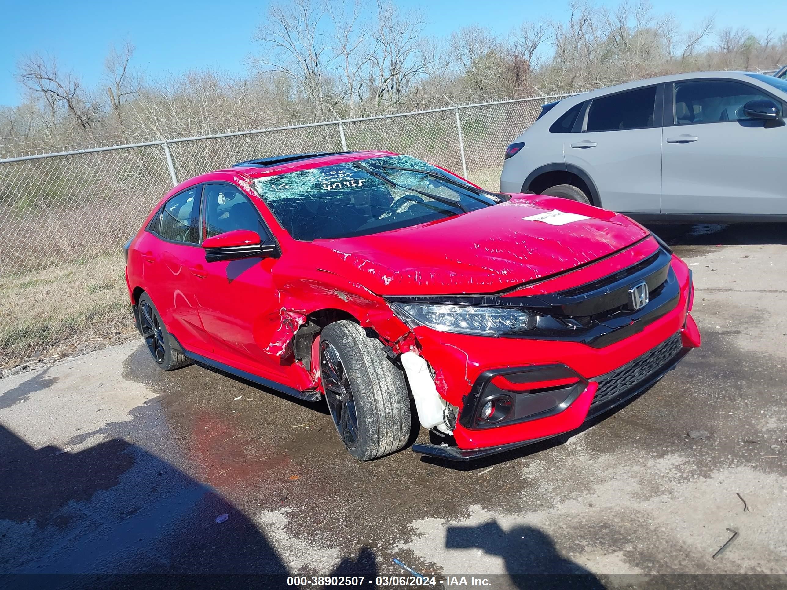 HONDA CIVIC 2020 shhfk7h98lu417855