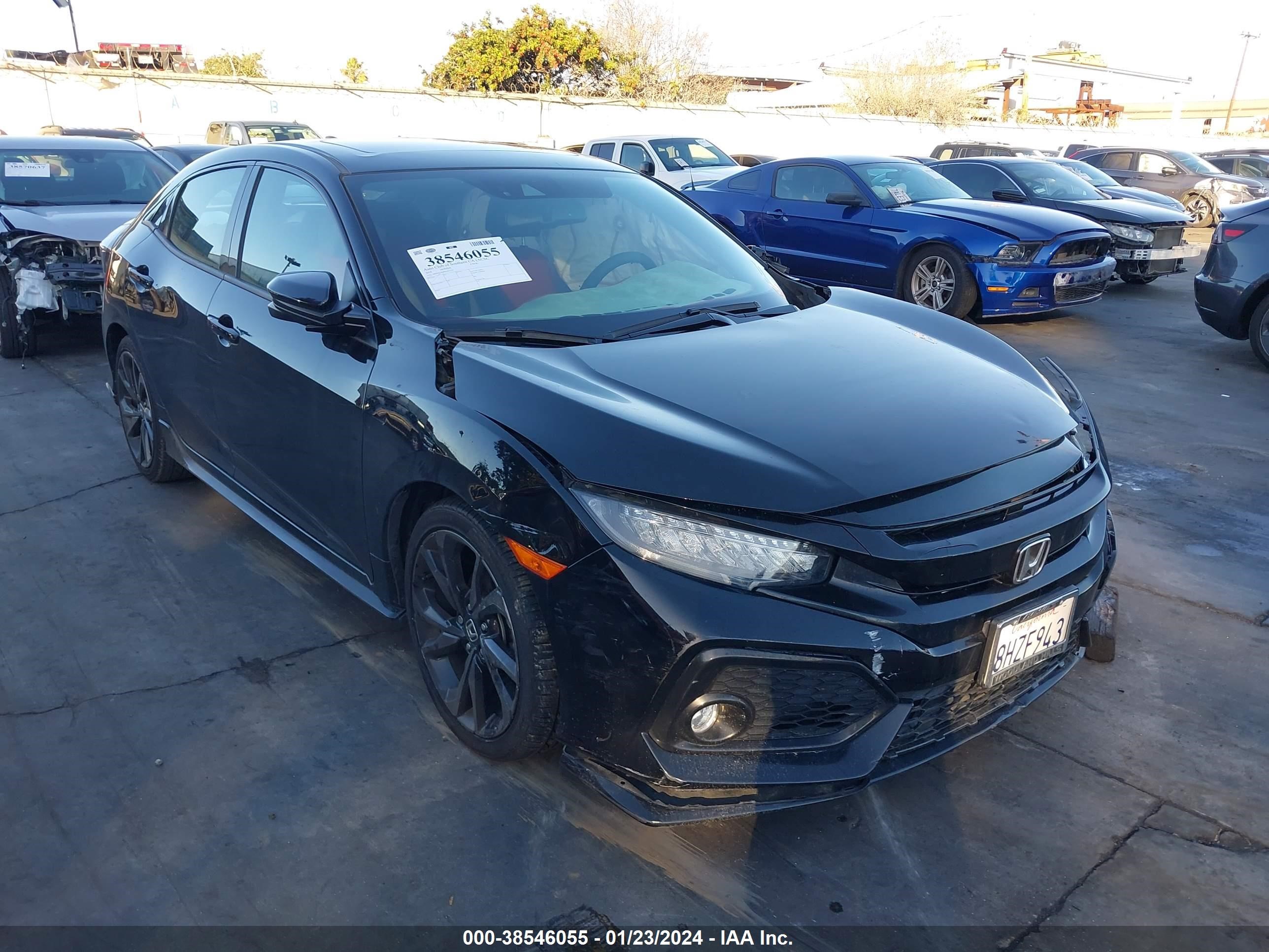 HONDA CIVIC 2018 shhfk7h99ju411253