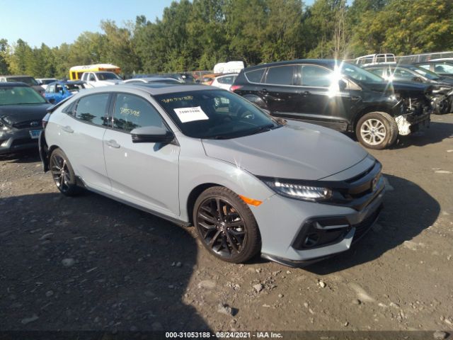 HONDA CIVIC HATCHBACK 2021 shhfk7h99mu400113