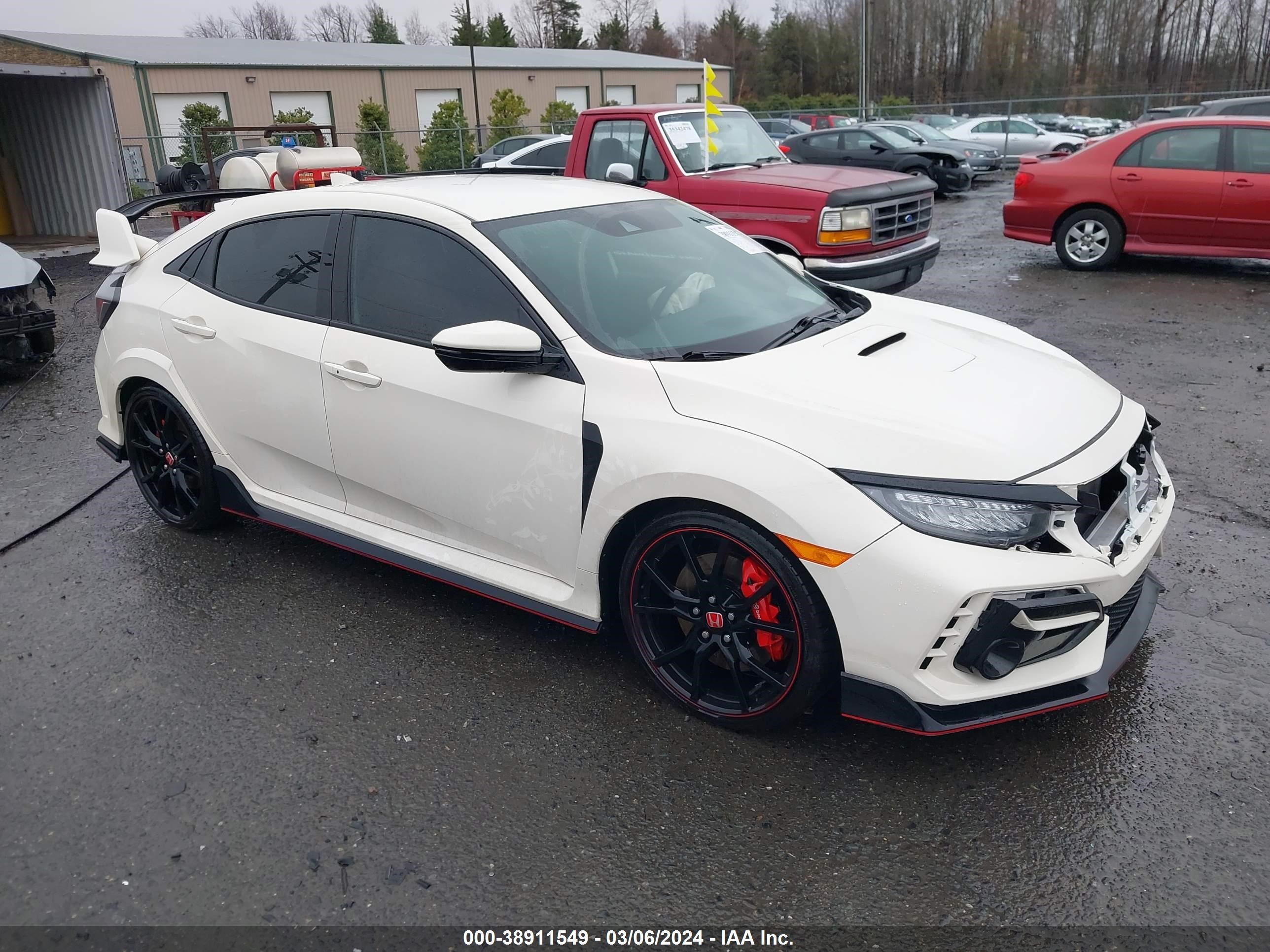 HONDA CIVIC TYPE R 2021 shhfk8g70mu201697