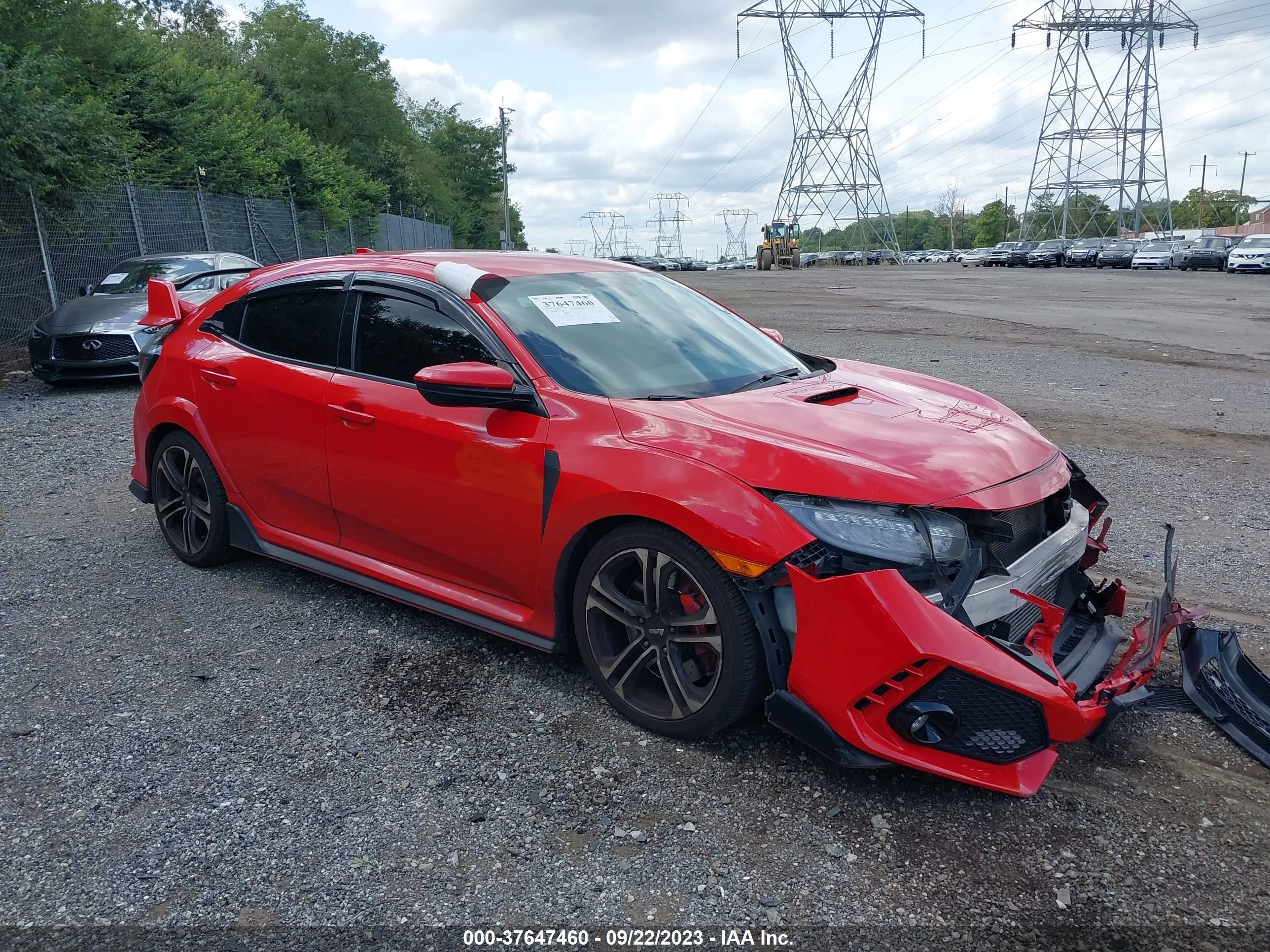 HONDA CIVIC TYPE R 2018 shhfk8g71ju202501