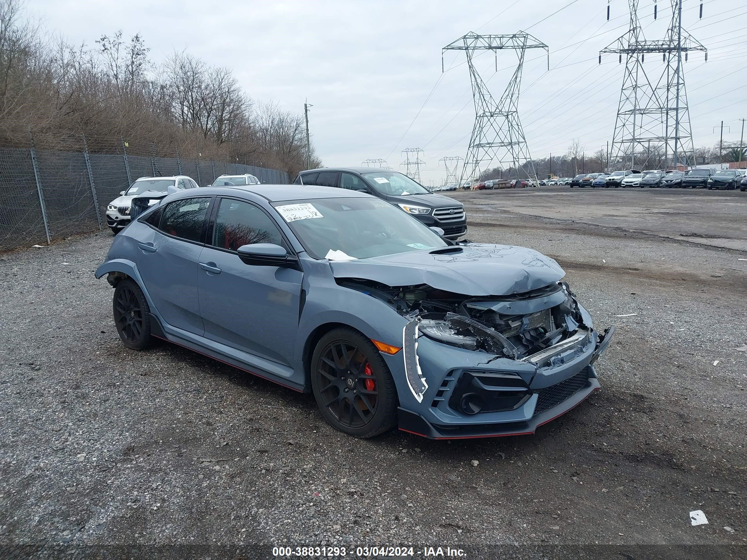 HONDA CIVIC TYPE R 2021 shhfk8g77mu202510