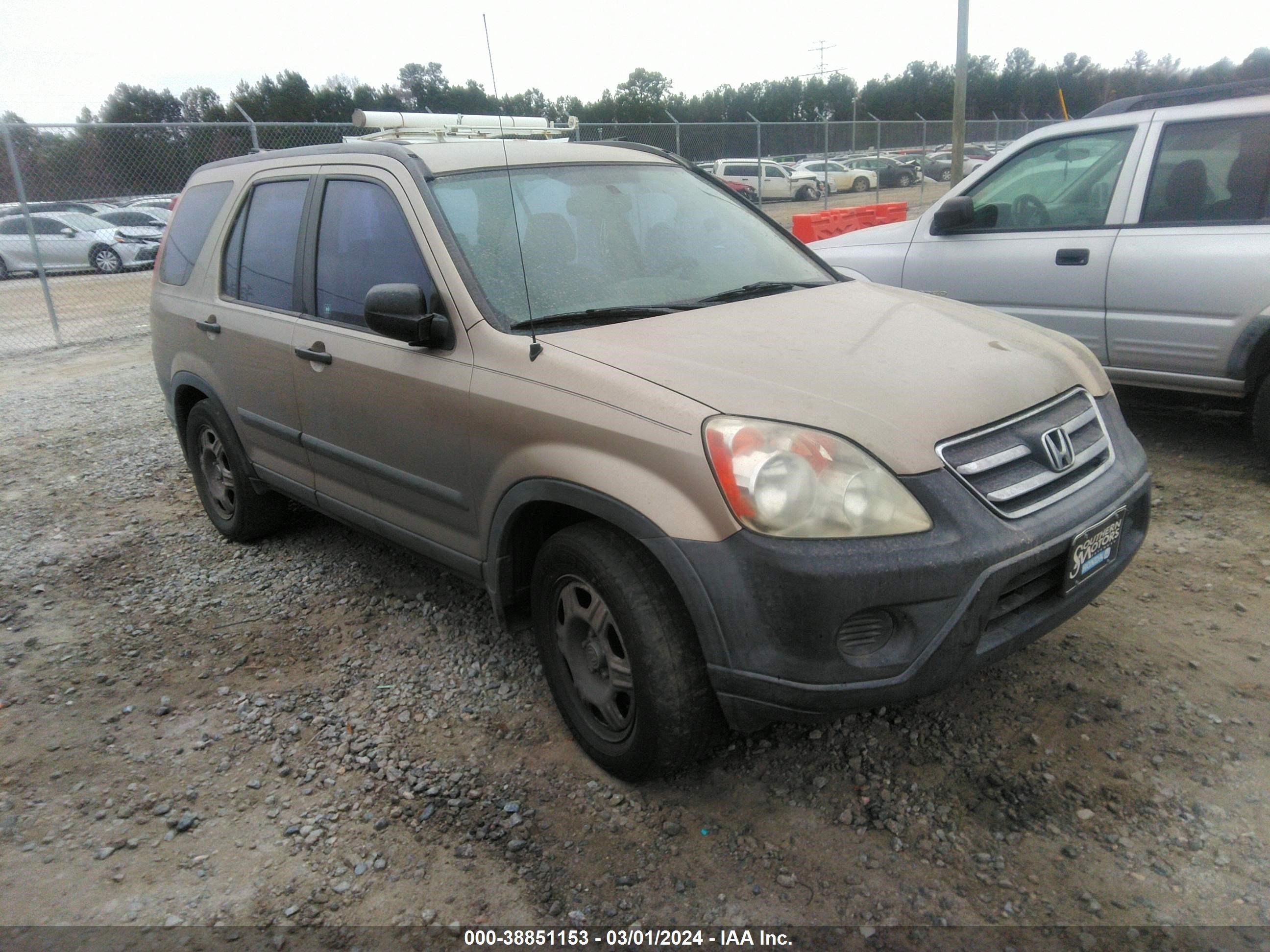 HONDA CR-V 2006 shsrd68516u408105