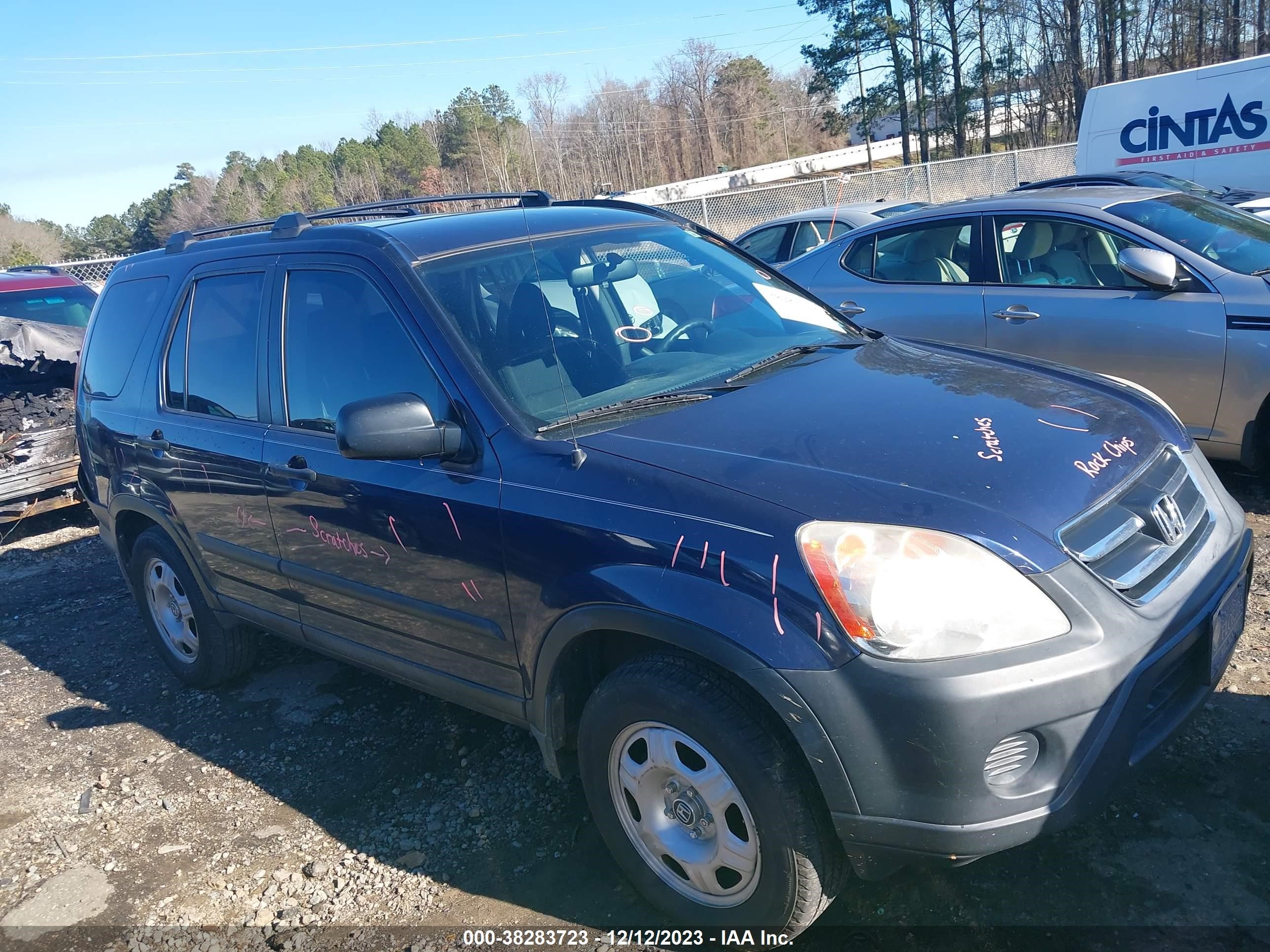 HONDA CR-V 2006 shsrd68556u408978