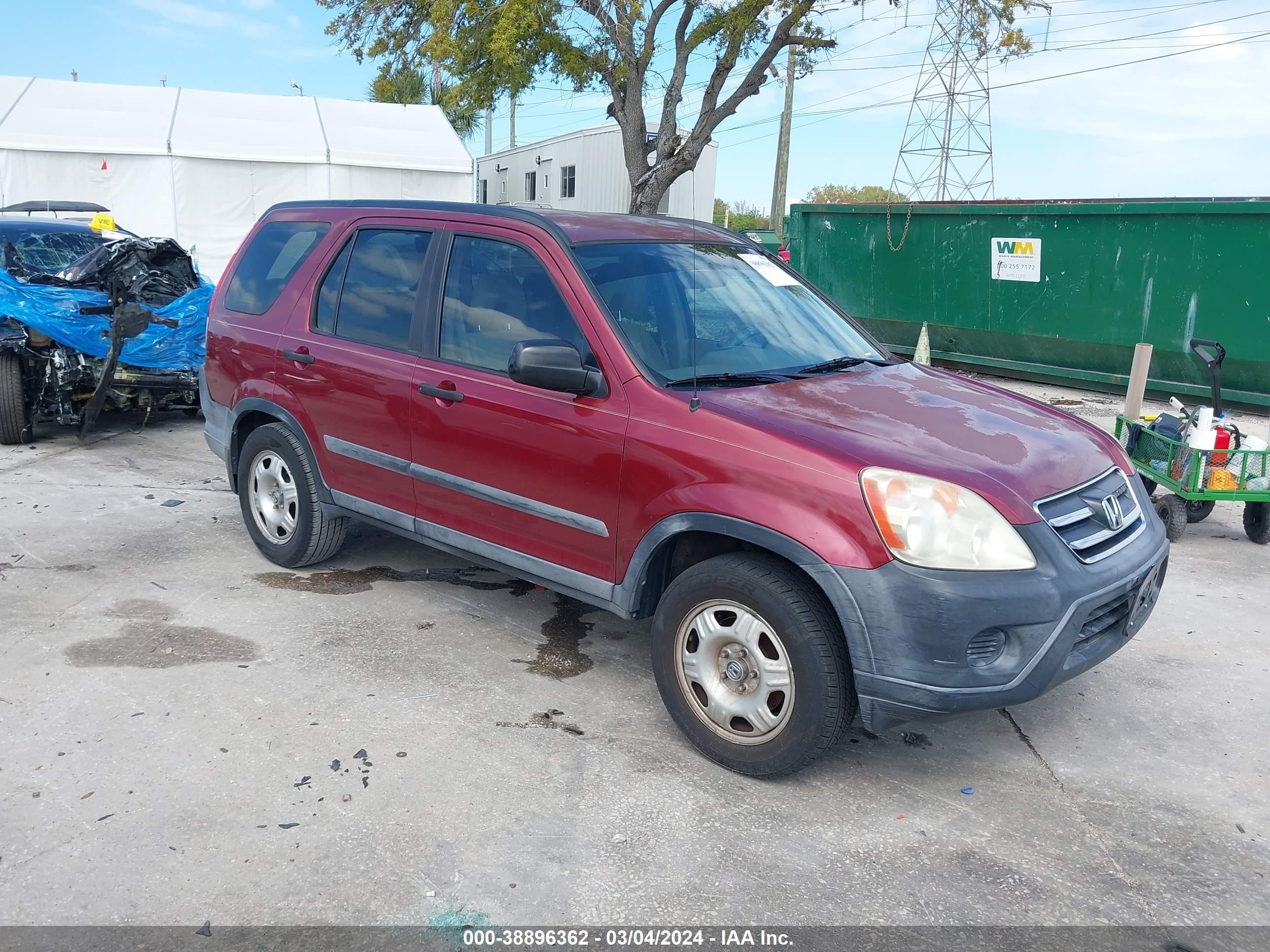 HONDA CR-V 2006 shsrd68556u409113