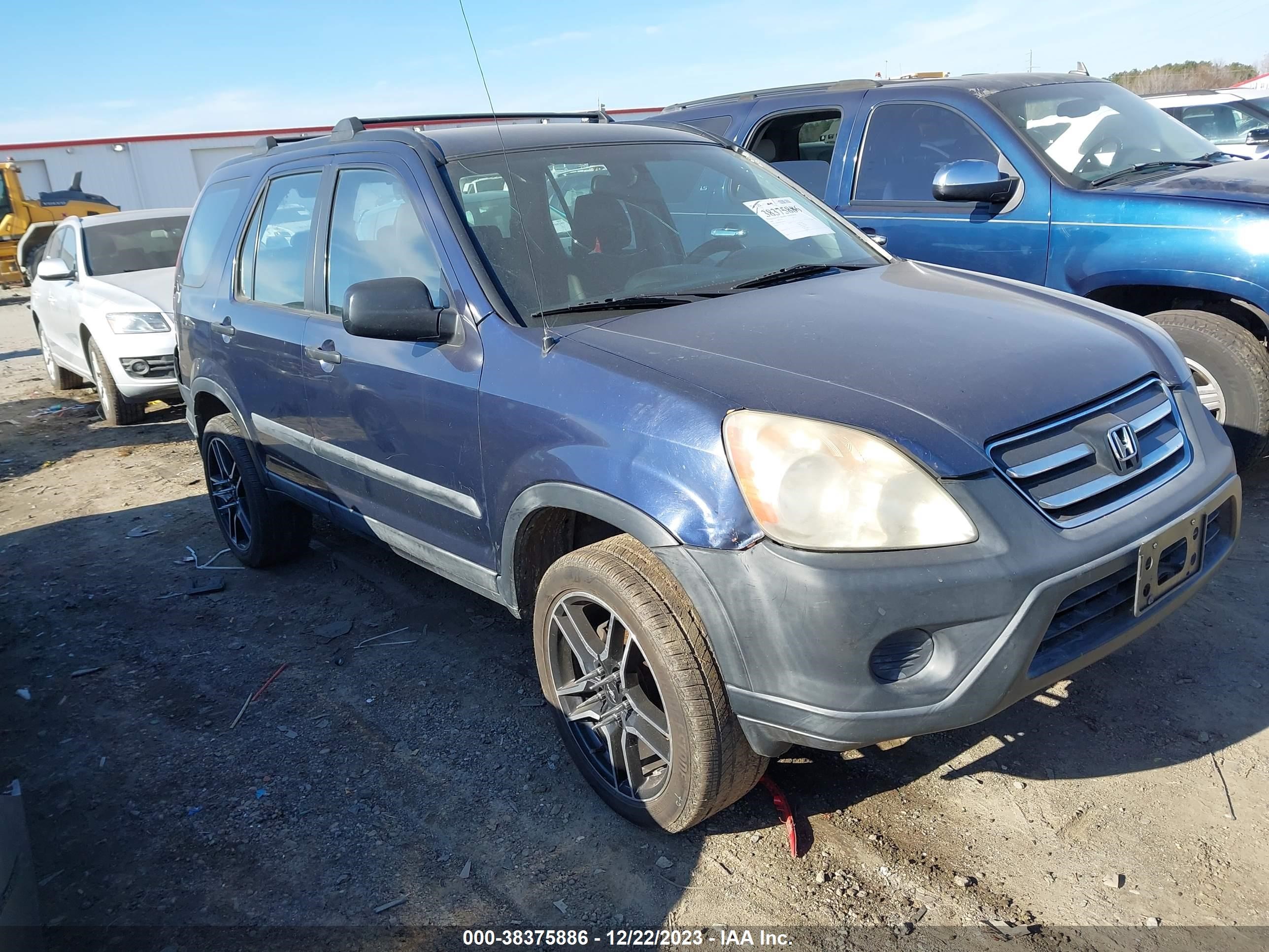 HONDA CR-V 2006 shsrd68566u405152