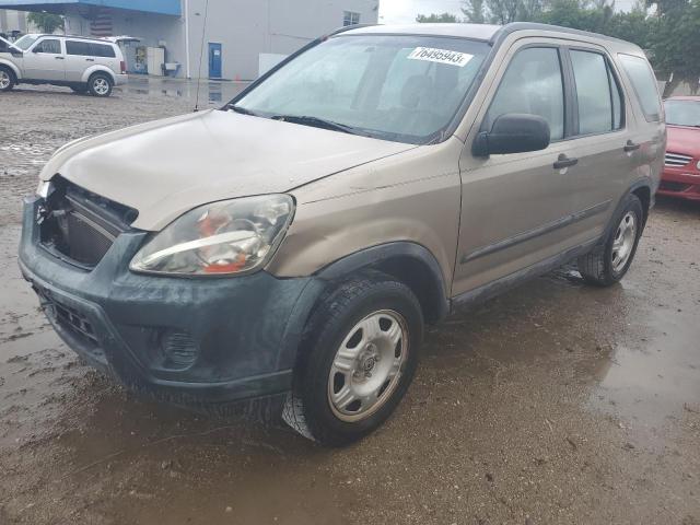 HONDA CRV 2005 shsrd68575u303129