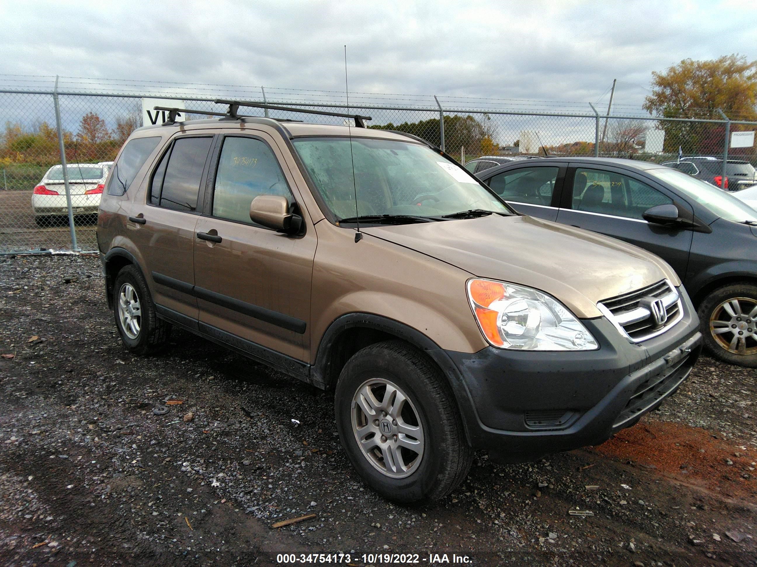 HONDA CR-V 2004 shsrd77844u234237