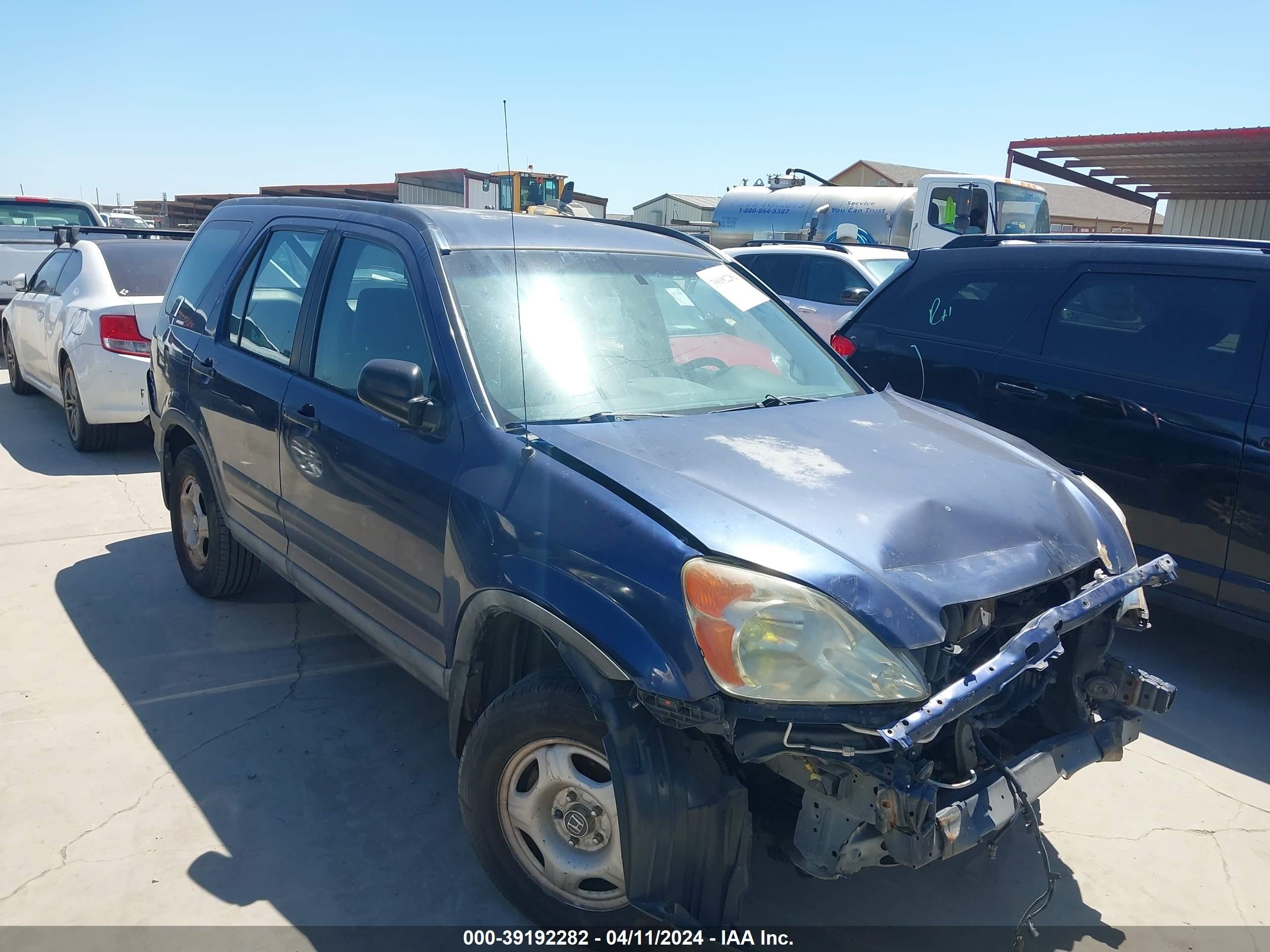 HONDA CR-V 2004 shsrd78404u242038