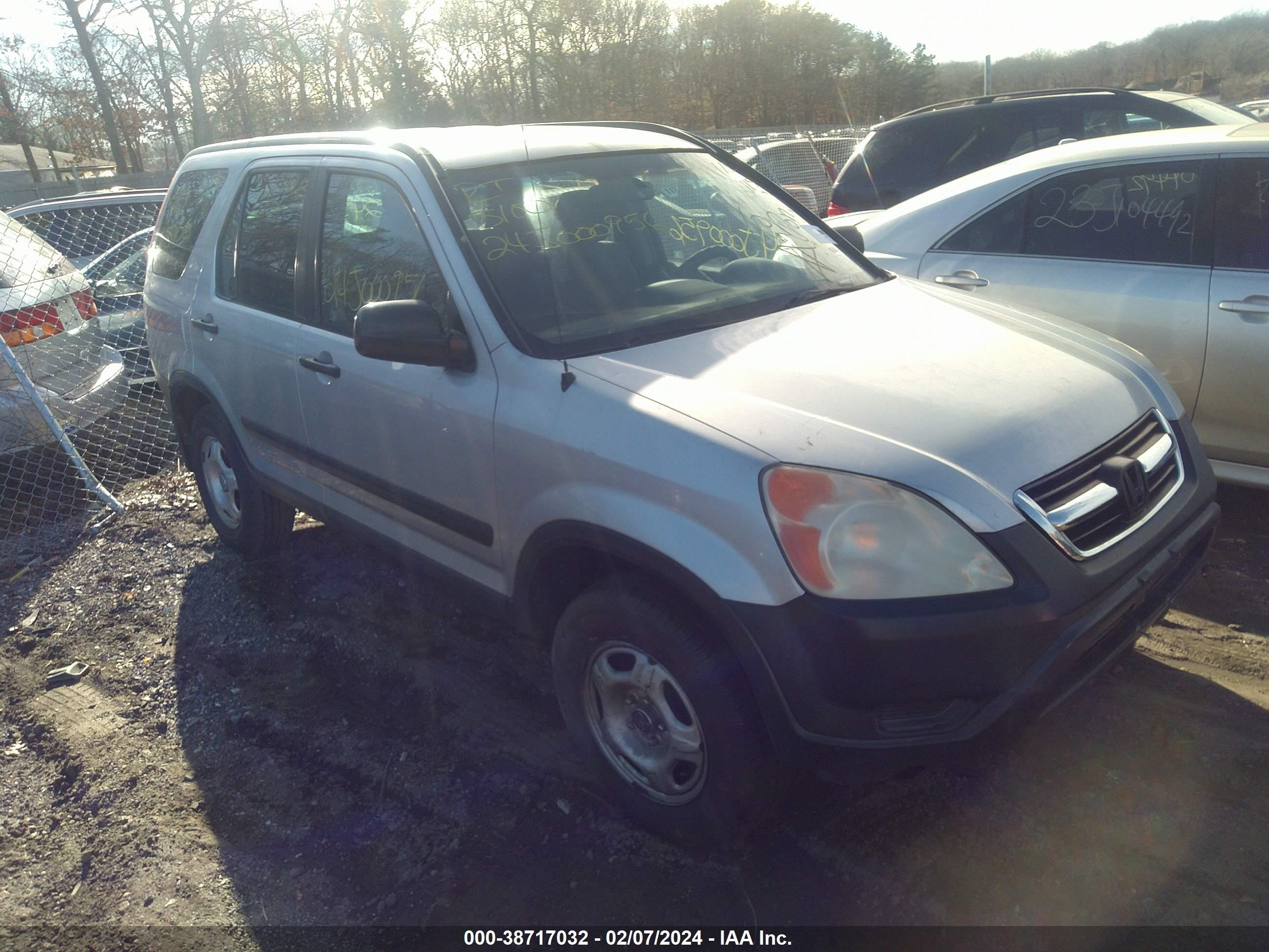 HONDA CR-V 2003 shsrd78463u121948