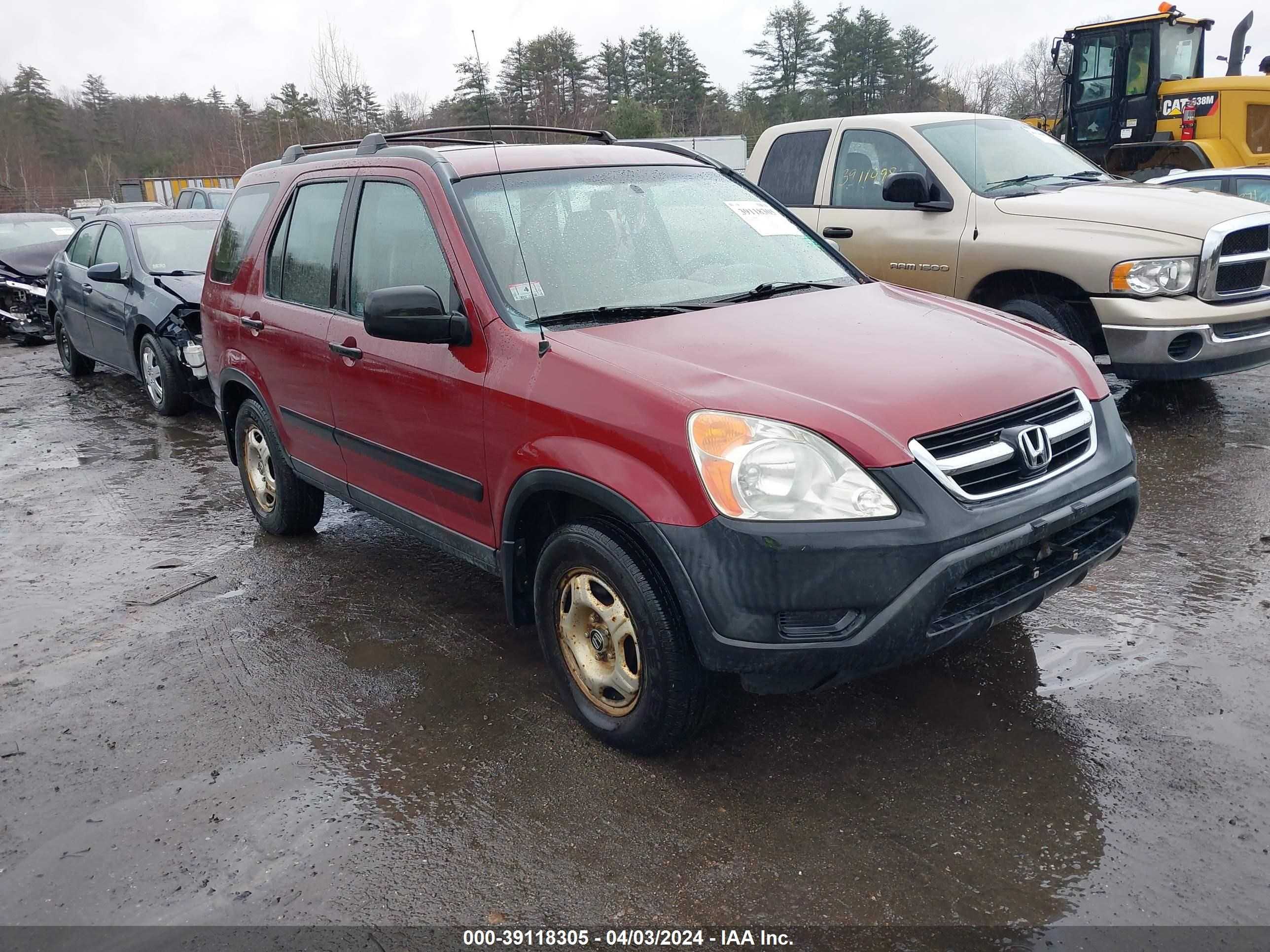 HONDA CR-V 2003 shsrd78463u138992