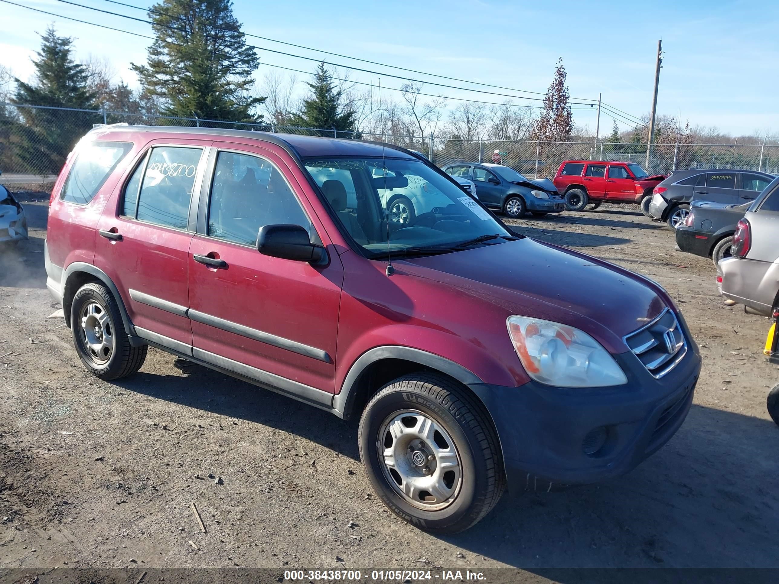 HONDA CR-V 2006 shsrd78536u441645