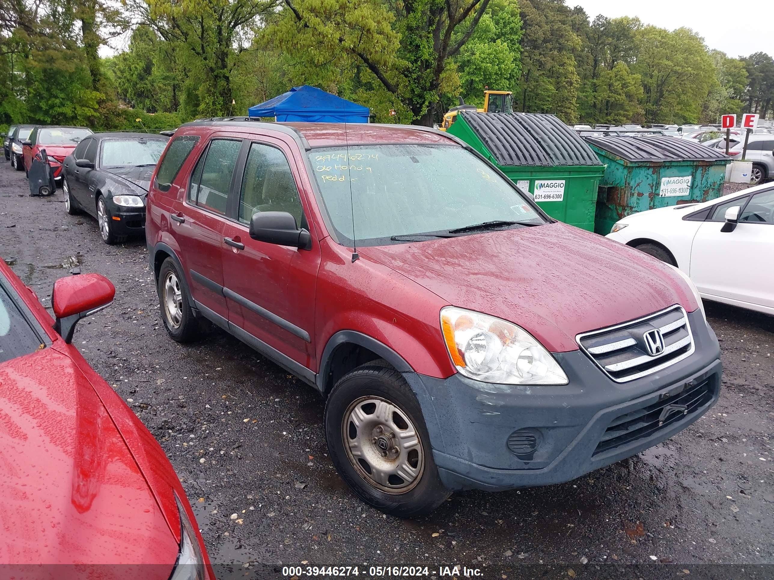 HONDA CR-V 2006 shsrd785x6u405449