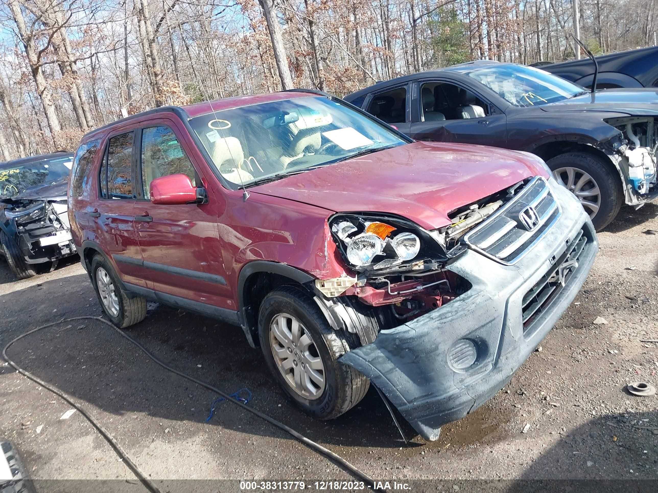 HONDA CR-V 2005 shsrd78805u325022