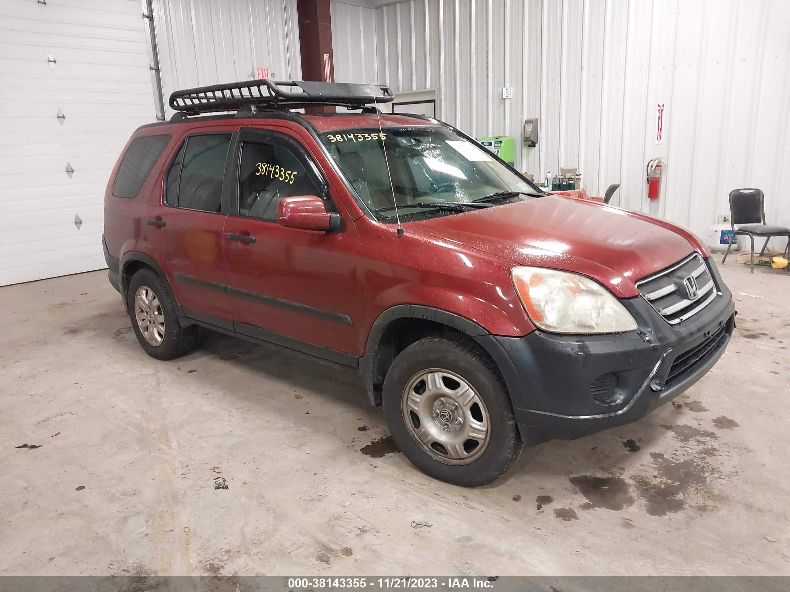 HONDA CR-V 2006 shsrd78806u405129