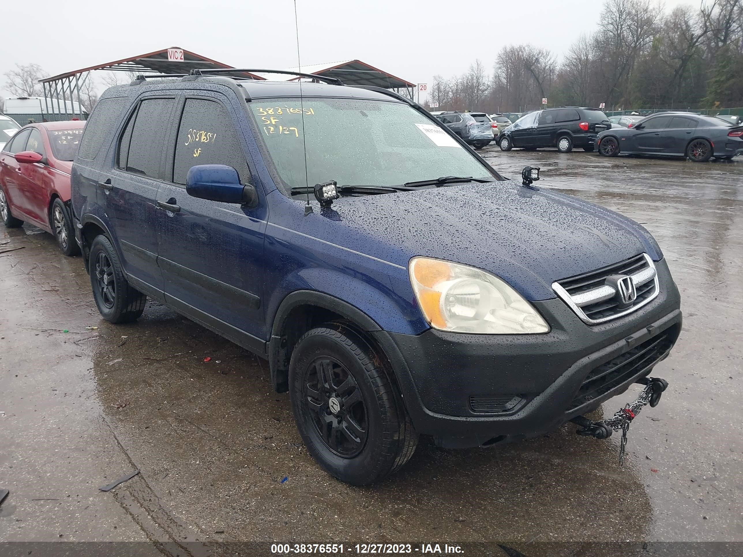 HONDA CR-V 2004 shsrd78814u202618