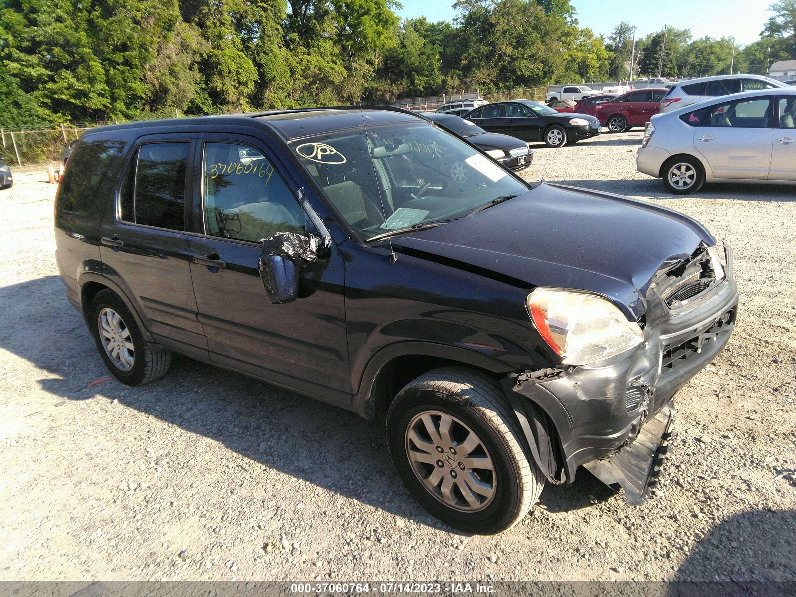 HONDA CR-V 2006 shsrd78826u439928