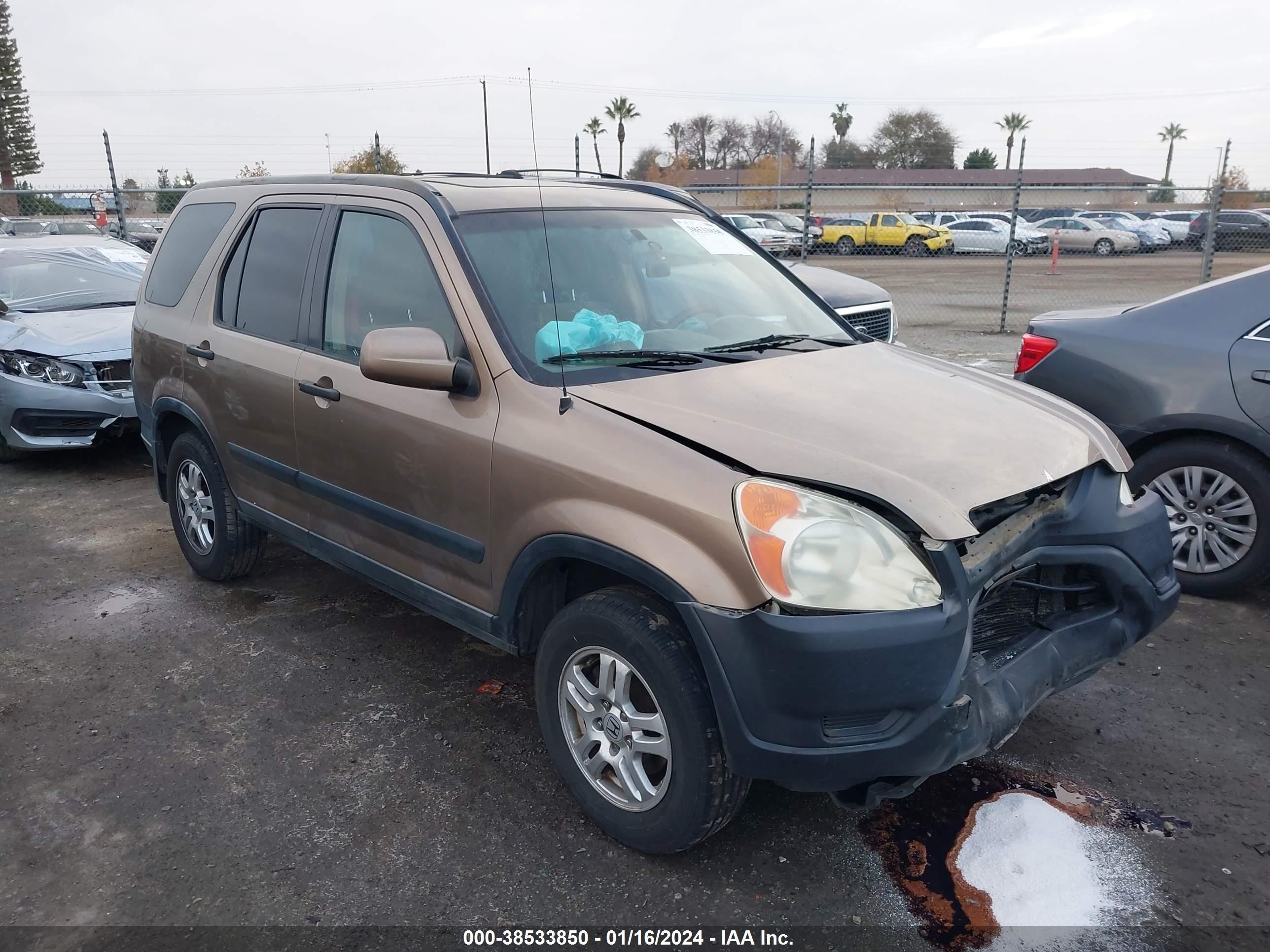 HONDA CR-V 2002 shsrd78842u003396