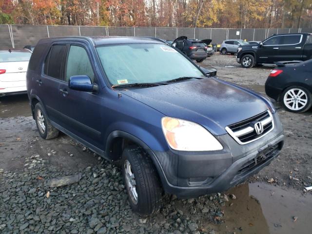 HONDA CRV 2002 shsrd78842u009876