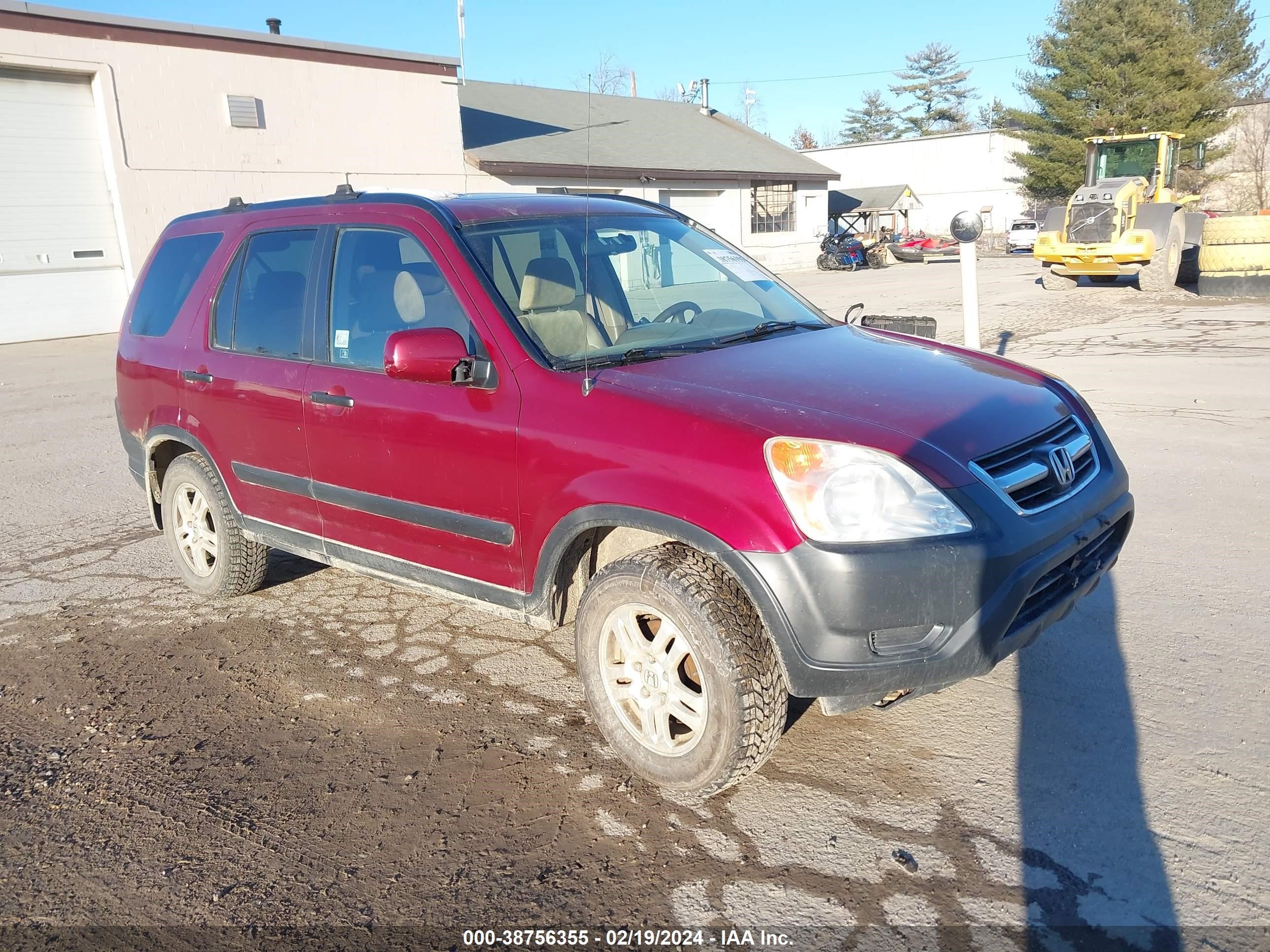 HONDA CR-V 2004 shsrd78844u240683