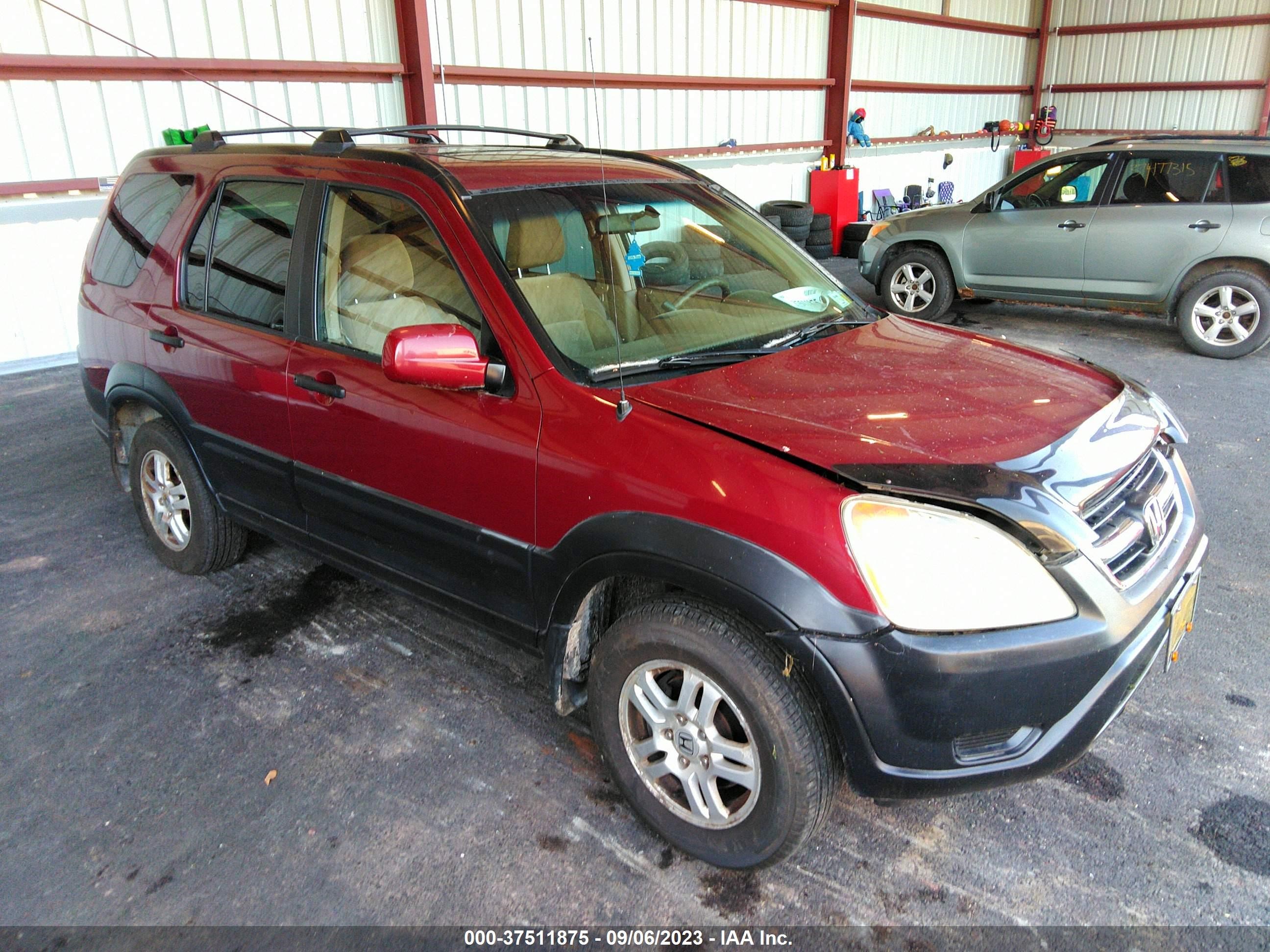 HONDA CR-V 2004 shsrd78854u249411