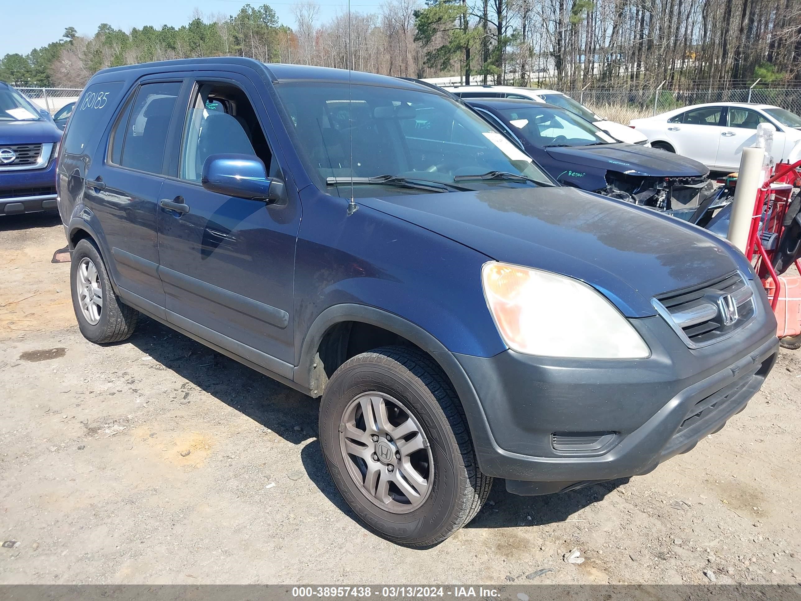 HONDA CR-V 2003 shsrd78863u146741