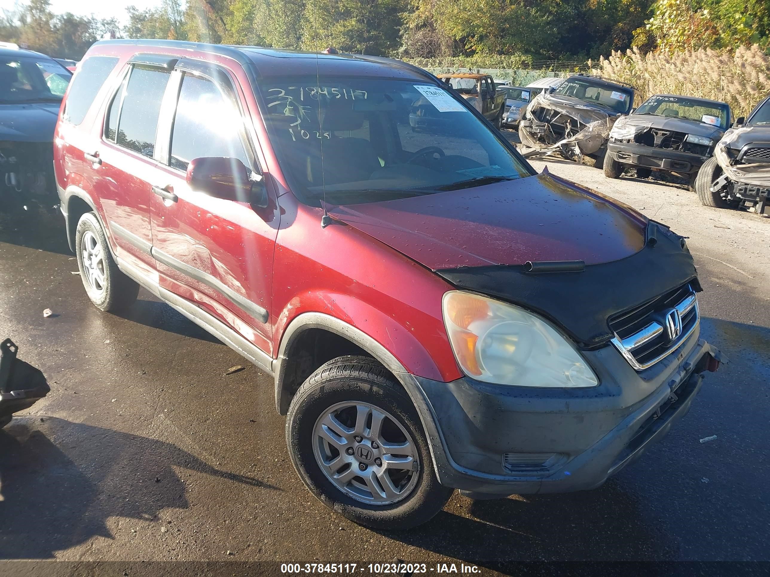 HONDA CR-V 2004 shsrd78864u233315