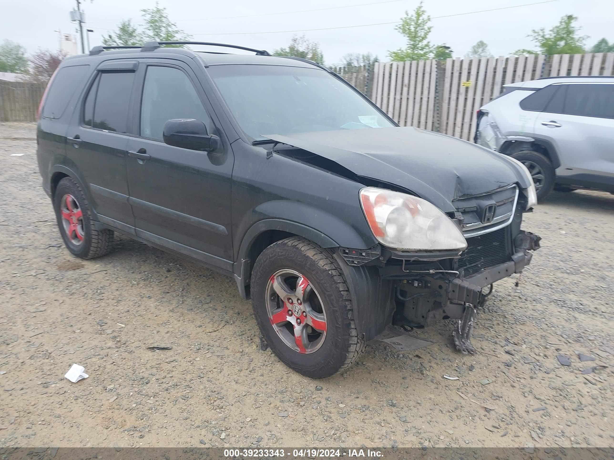 HONDA CR-V 2005 shsrd78865u318916