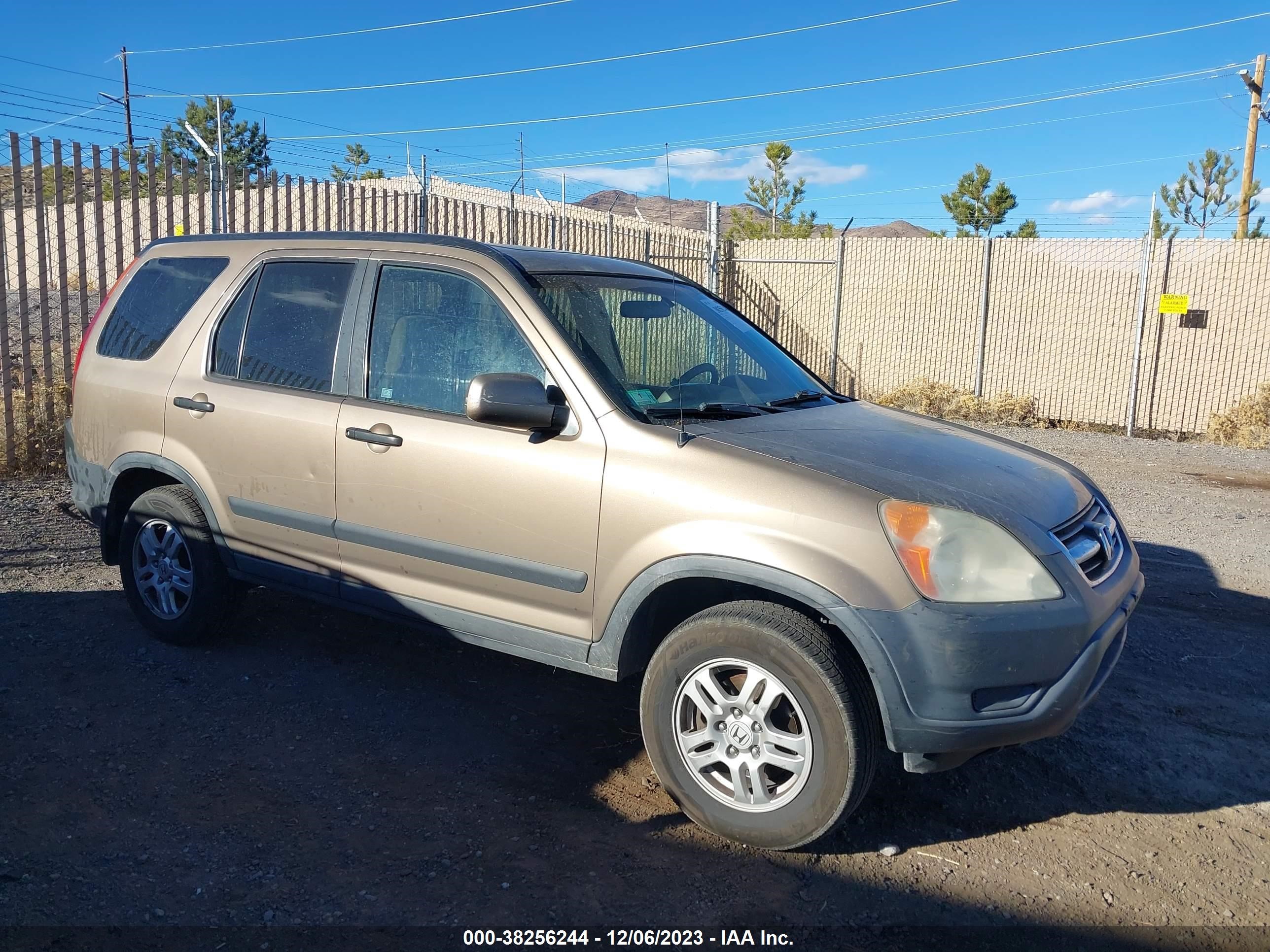 HONDA CR-V 2002 shsrd78872u003425