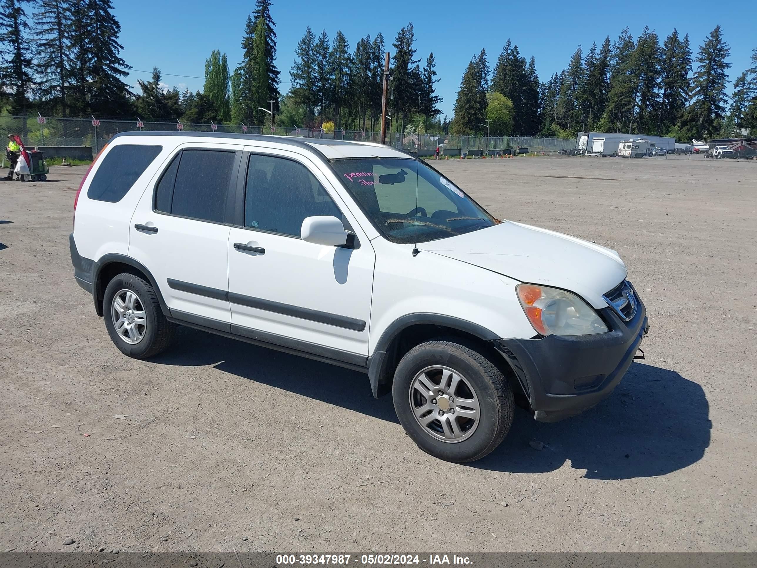 HONDA CR-V 2003 shsrd78873u112095