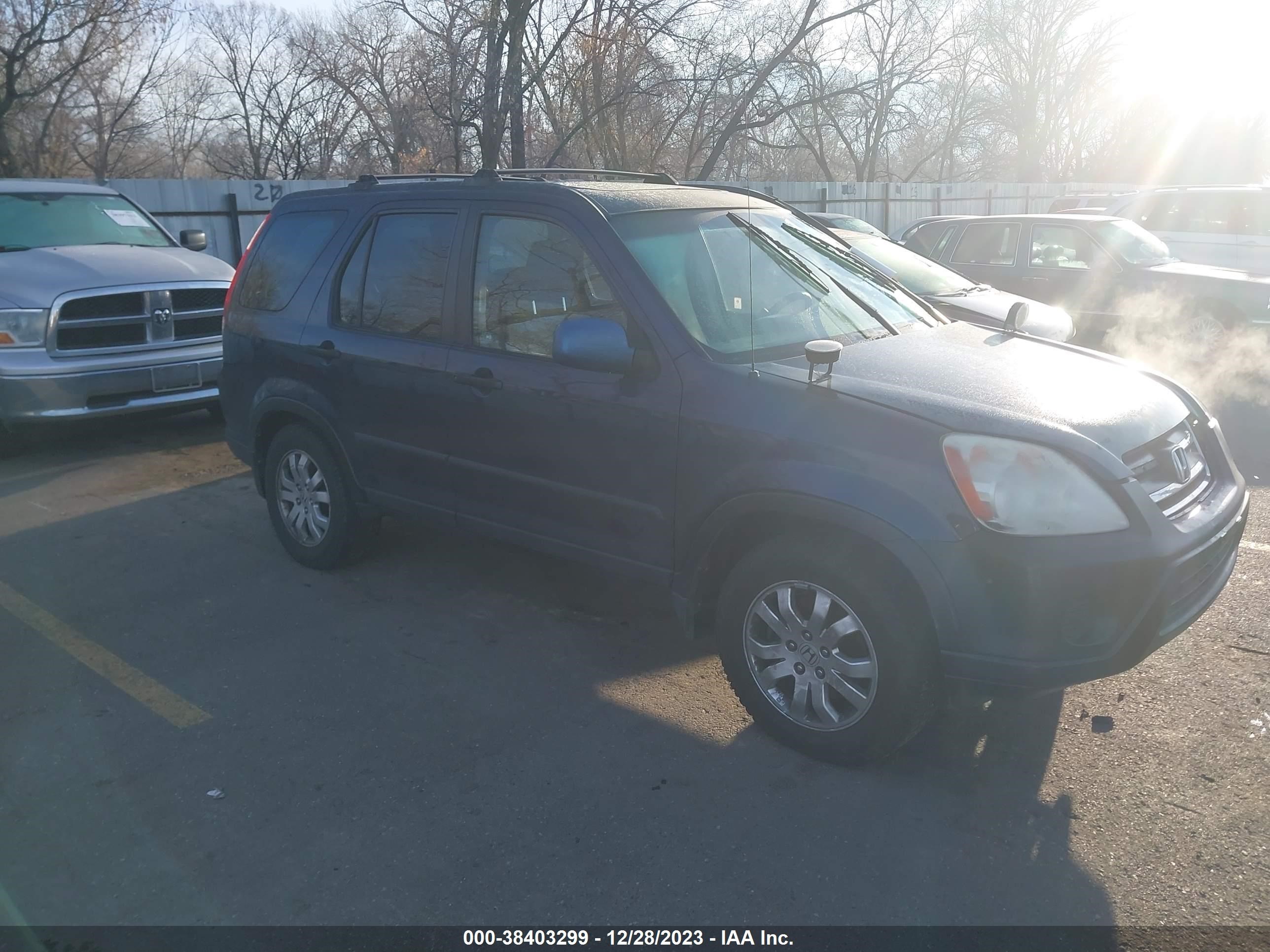 HONDA CR-V 2005 shsrd78875u334817