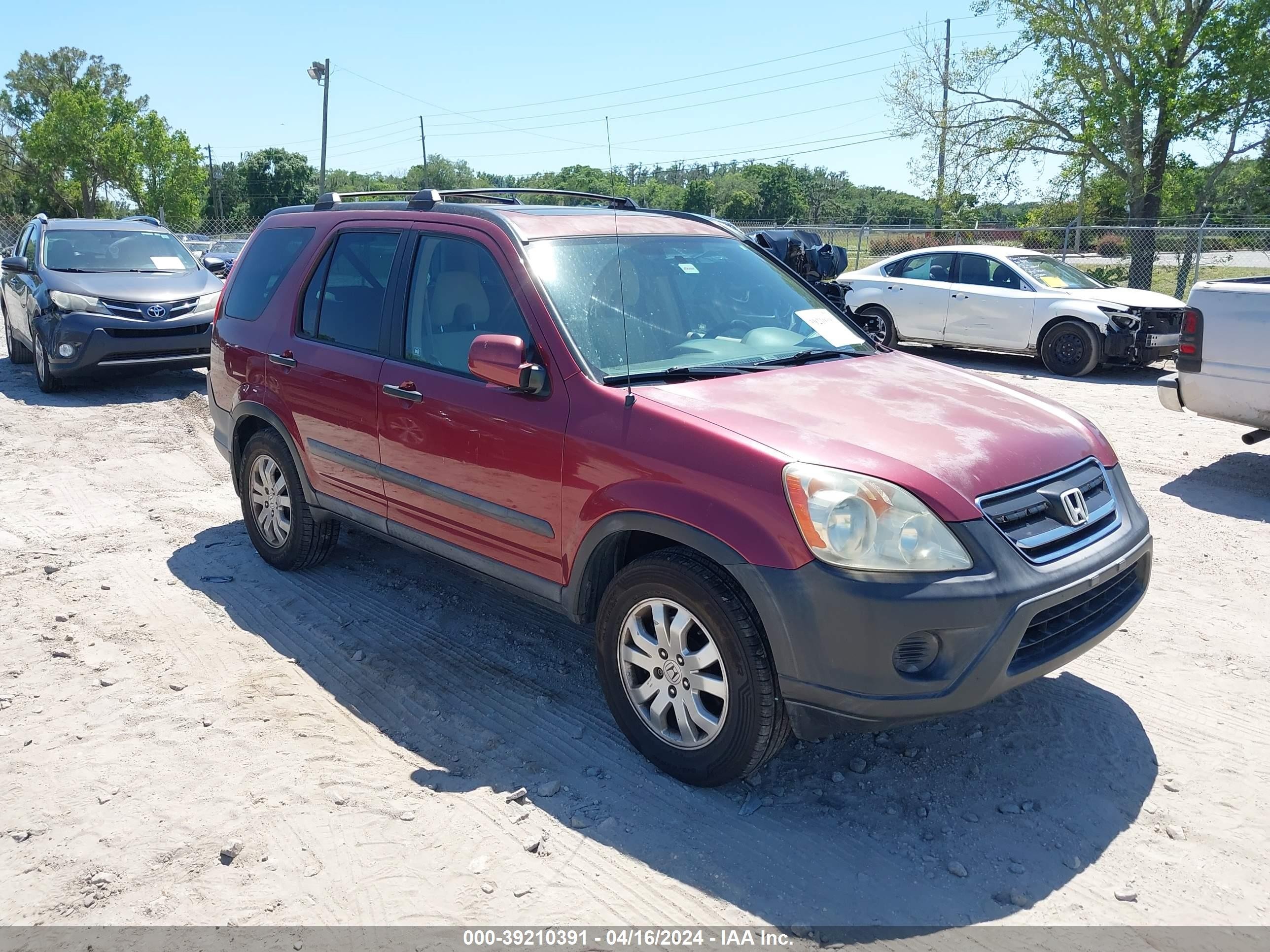 HONDA CR-V 2005 shsrd78875u347194