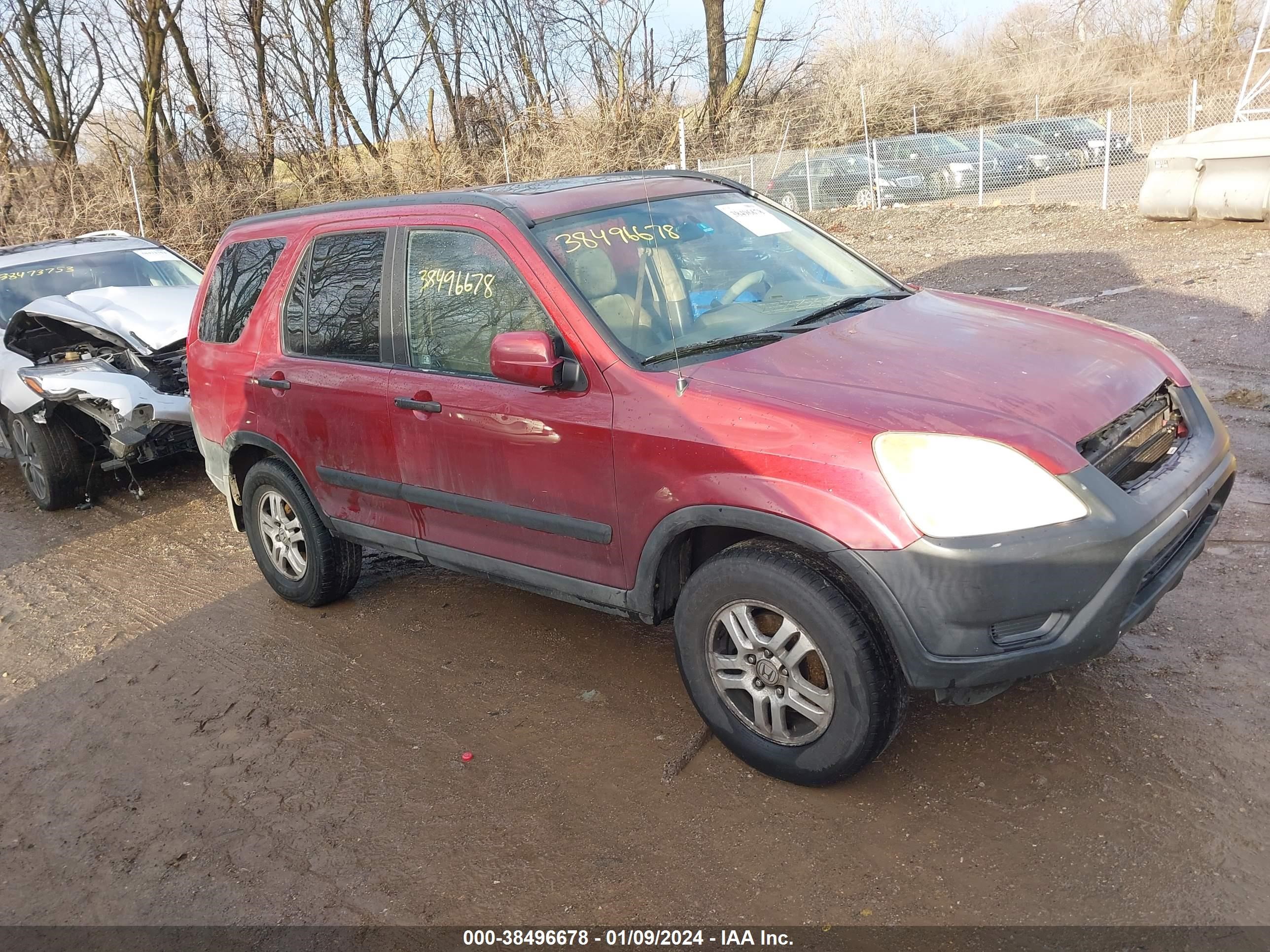 HONDA CR-V 2003 shsrd78883u122859