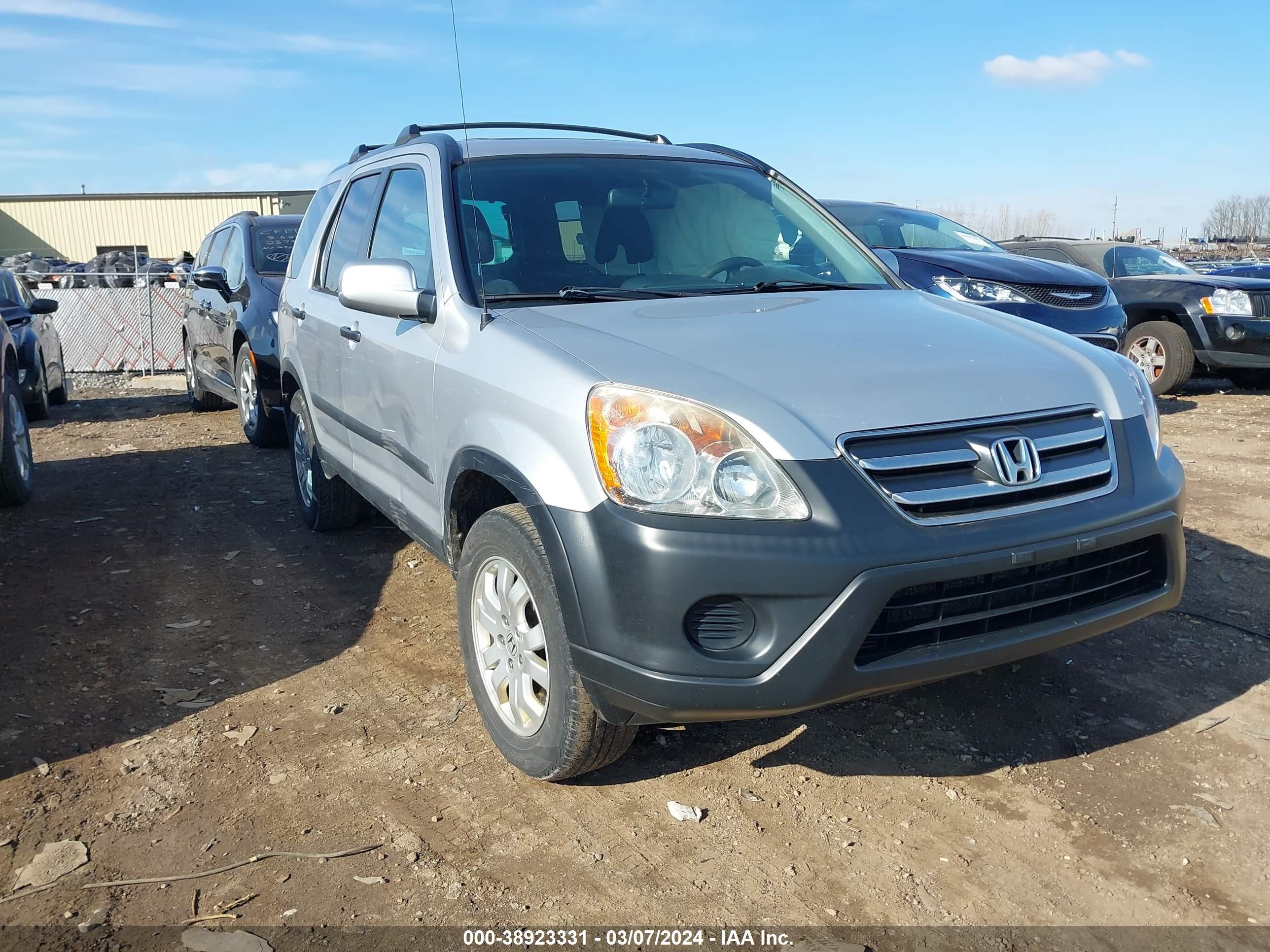 HONDA CR-V 2006 shsrd78886u418369