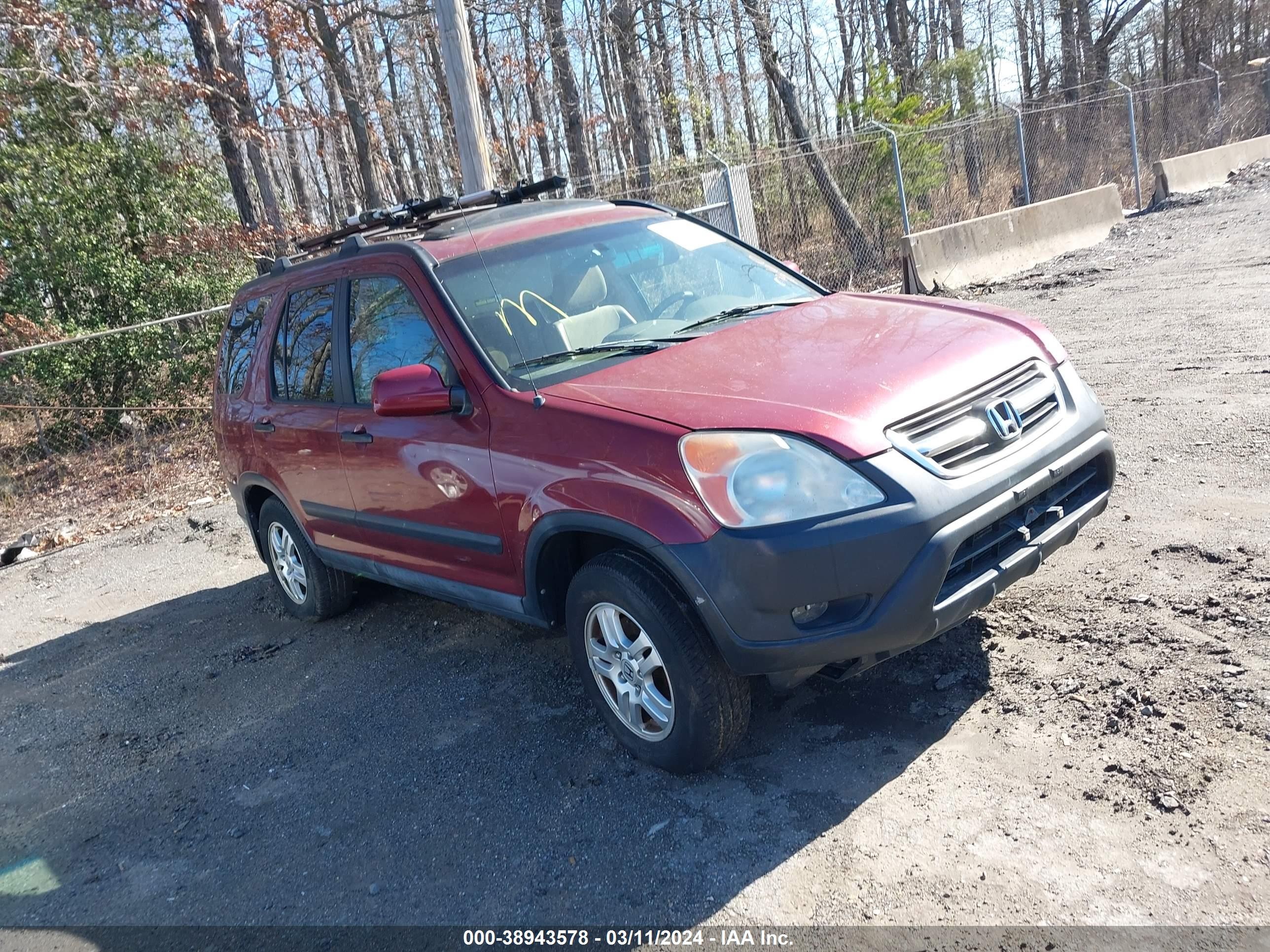 HONDA CR-V 2003 shsrd78893u144725