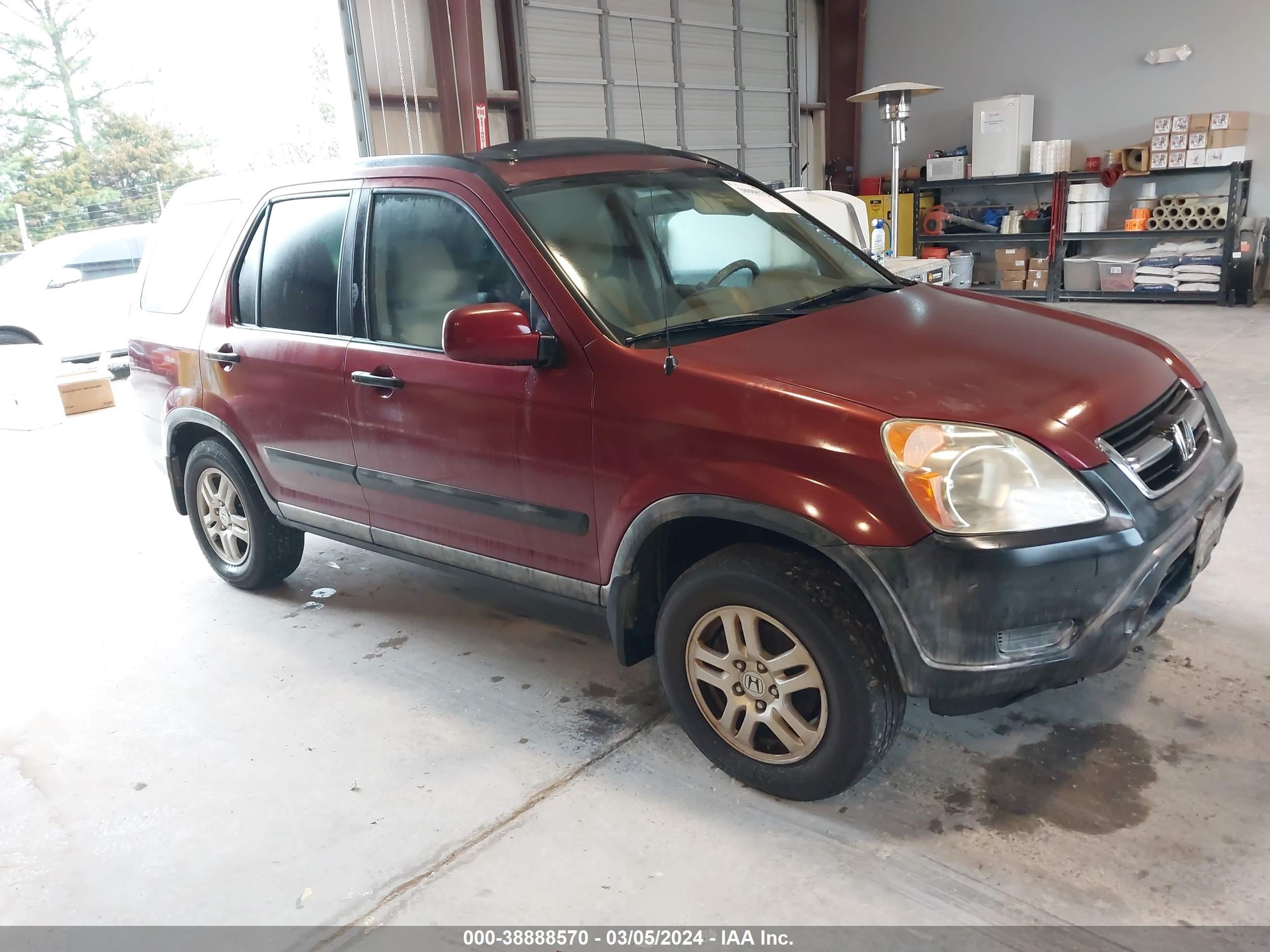 HONDA CR-V 2004 shsrd78894u207470